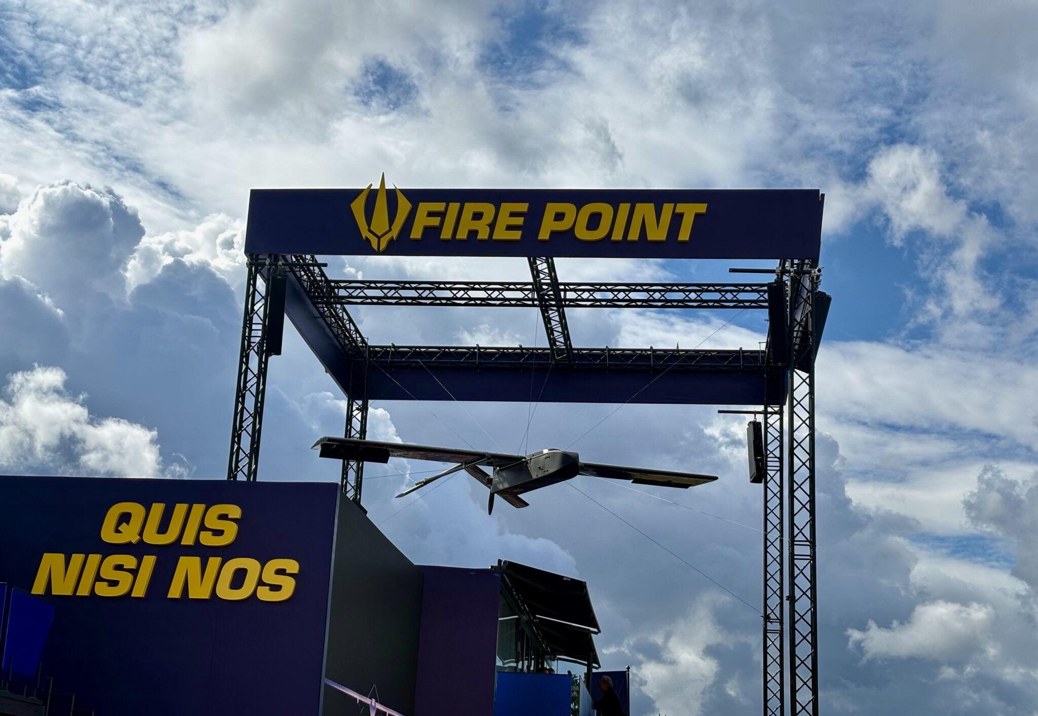 Fire Point FP-1 eller FP-2 på demokratimässan Dalo i Danmark Foto: Blogglasare