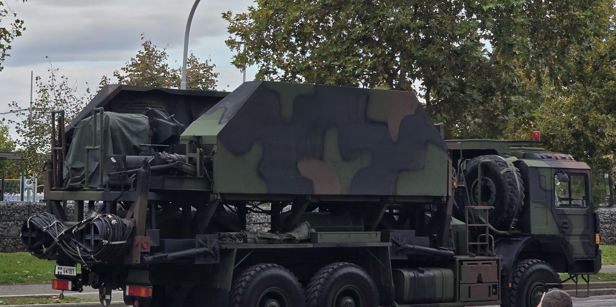 MIM-104 Paitriot OE/349-MRC länkfordon. Läsarfoto.